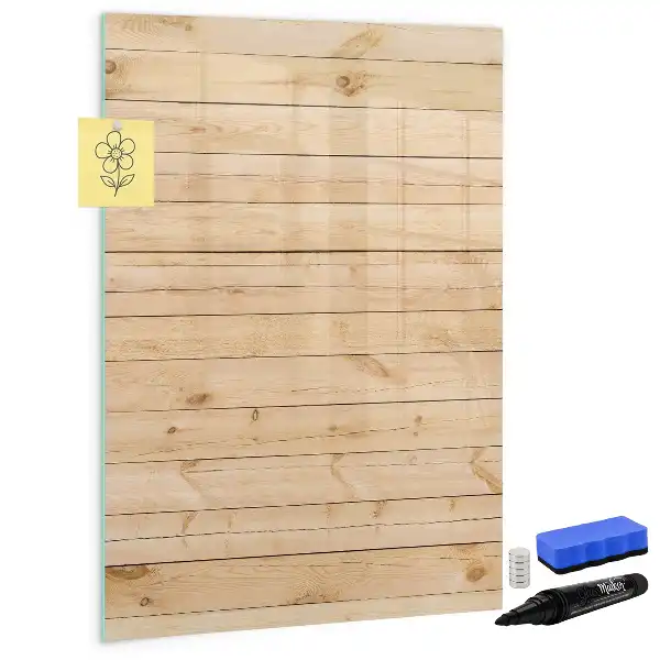 Magnettafel zum Beschriften helle Ausführung