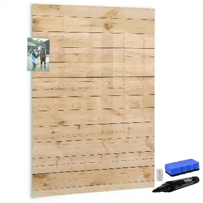 Magnettafel zum Beschriften helle Ausführung