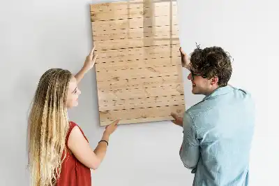 Magnettafel zum Beschriften helle Ausführung