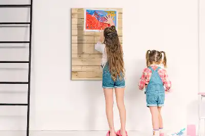 Magnettafel zum Beschriften helle Ausführung
