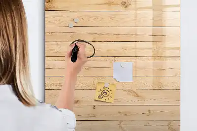 Magnettafel zum Beschriften helle Ausführung