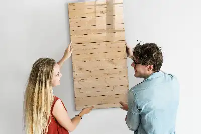 Magnettafel zum Beschriften helle Ausführung