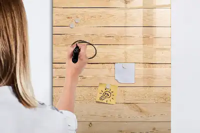 Magnettafel zum Beschriften helle Ausführung