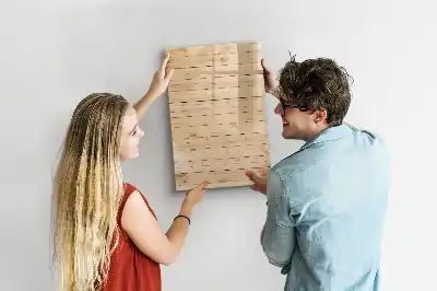 Magnettafel zum Beschriften helle Ausführung