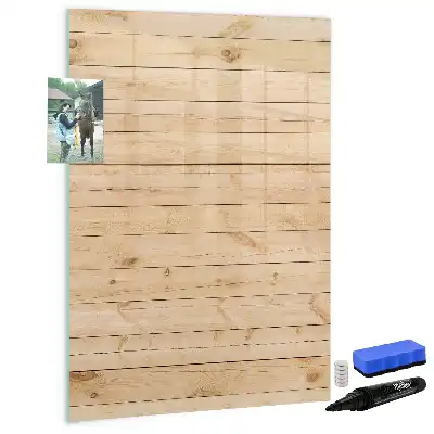 Magnettafel zum Beschriften helle Ausführung