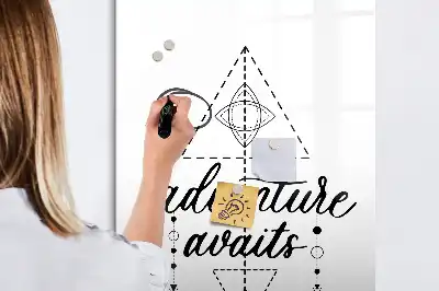 Magnettafel beschreibbar Motiv Abenteuer