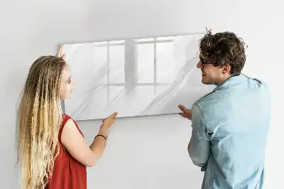Beschreibbare Magnettafel in Dekormarmor