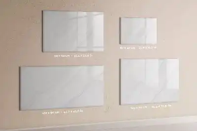 Beschreibbare Magnettafel in Dekormarmor