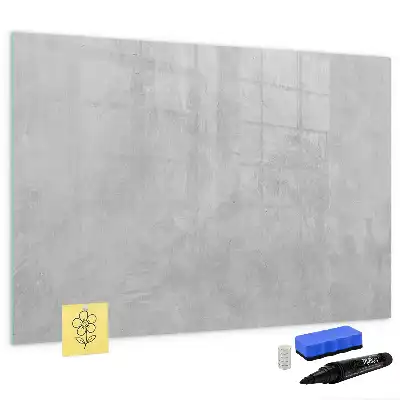 Schreib-Magnettafel in Steinwand-Optik