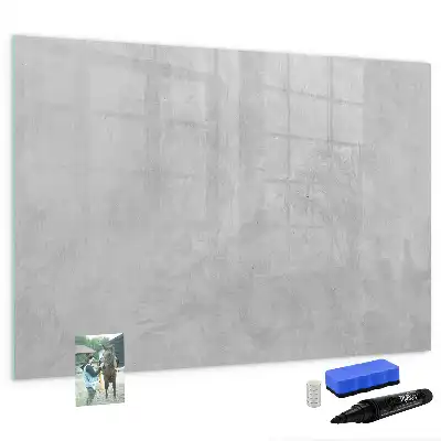 Schreib-Magnettafel in Steinwand-Optik