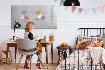 Schreib-Magnettafel in Steinwand-Optik