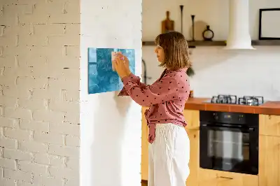 Schreib-Magnettafel in Meerwasser-Optik