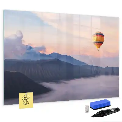 Beschreibbare Magnettafel mit Motiv Schöne Landschaft