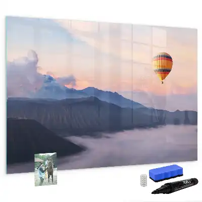 Beschreibbare Magnettafel mit Motiv Schöne Landschaft