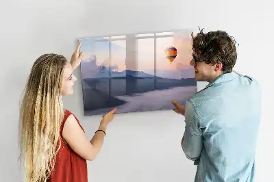Beschreibbare Magnettafel mit Motiv Schöne Landschaft