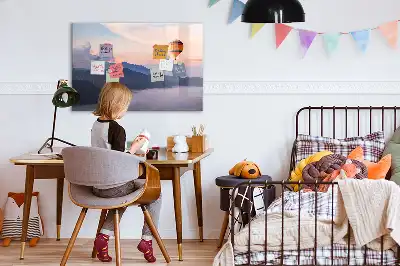 Beschreibbare Magnettafel mit Motiv Schöne Landschaft
