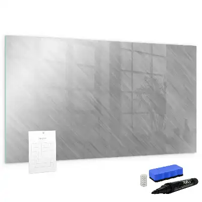Beschreibbare Magnettafel aus Metall