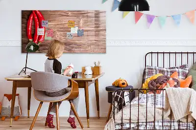 Schreibmagnettafel mit Chilischoten-Motiv
