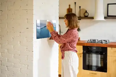 Schreib-Magnettafel mit Motiv Nahaufnahme von Wasser