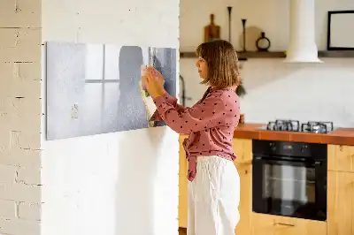 Schreib-Magnettafel in Tortenstück-Form