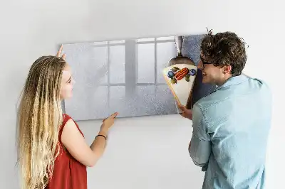 Schreib-Magnettafel in Tortenstück-Form