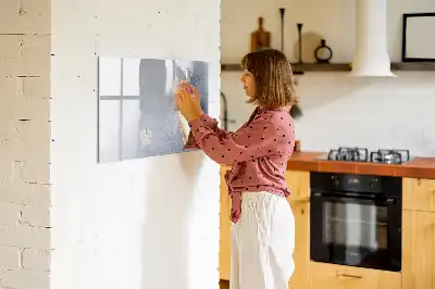 Schreib-Magnettafel in Tortenstück-Form
