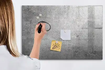 Schreib-Magnettafel für rauhe Wände