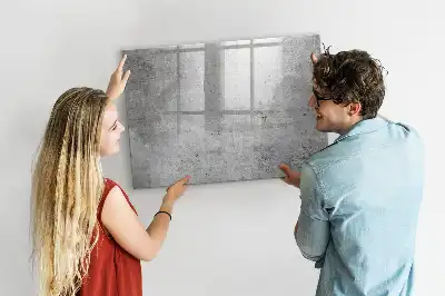 Schreib-Magnettafel für rauhe Wände