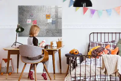 Schreib-Magnettafel für rauhe Wände