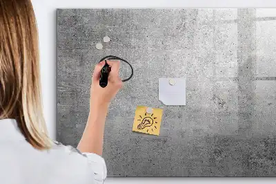 Schreib-Magnettafel für rauhe Wände