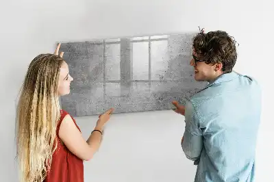 Schreib-Magnettafel für rauhe Wände