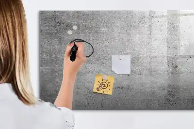 Schreib-Magnettafel für rauhe Wände