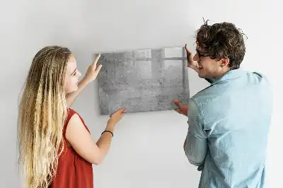 Schreib-Magnettafel für rauhe Wände