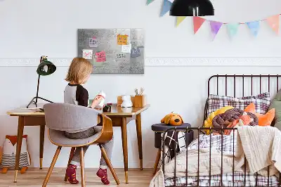 Schreib-Magnettafel für rauhe Wände