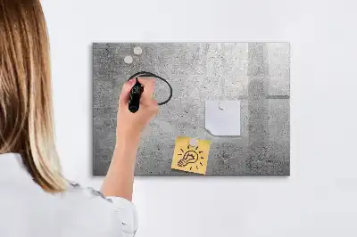 Schreib-Magnettafel für rauhe Wände