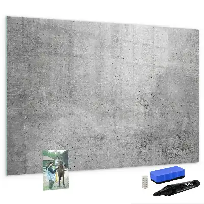 Schreib-Magnettafel für rauhe Wände