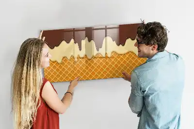Schreib-Magnettafel Motiv Eis