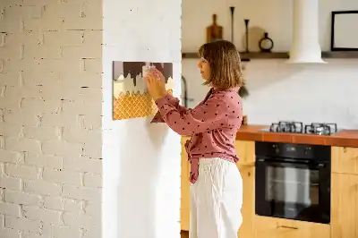 Schreib-Magnettafel Motiv Eis