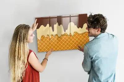 Schreib-Magnettafel Motiv Eis