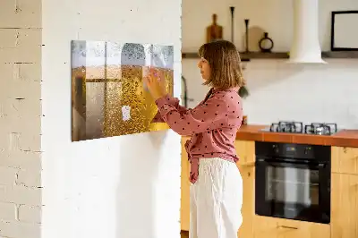 Magnettafel beschreibbar
