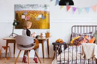 Magnettafel beschreibbar