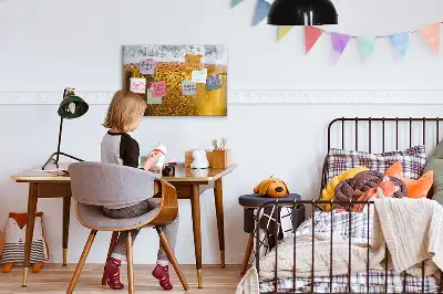 Magnettafel beschreibbar