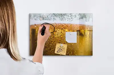 Magnettafel beschreibbar