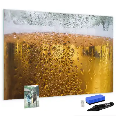 Magnettafel beschreibbar