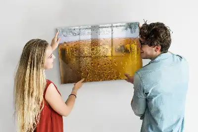 Magnettafel beschreibbar