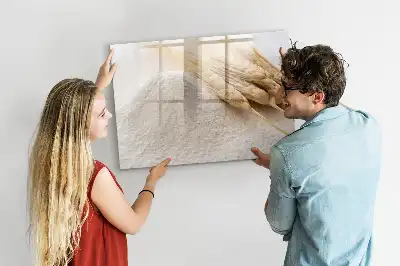 Schreib-Magnettafel für Mehl