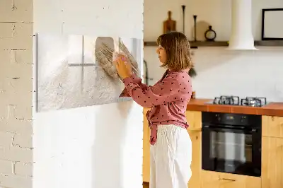Schreib-Magnettafel für Mehl