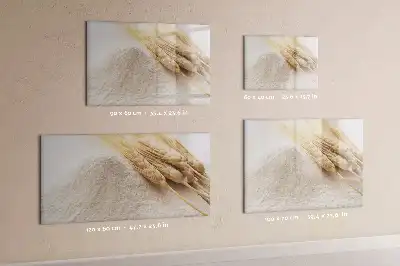 Schreib-Magnettafel für Mehl