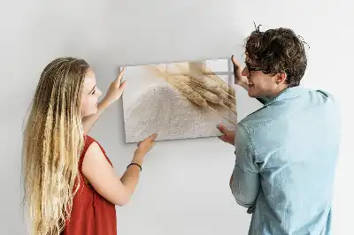 Schreib-Magnettafel für Mehl