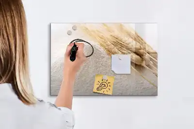 Schreib-Magnettafel für Mehl